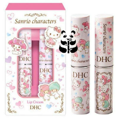 🇯🇵ชุดคู่ DHC Lip Cream Sanrio Edition x2 ลิปบำรุงริมฝีปาก ยอดขายอันดับ 1ในญี่ปุ่น