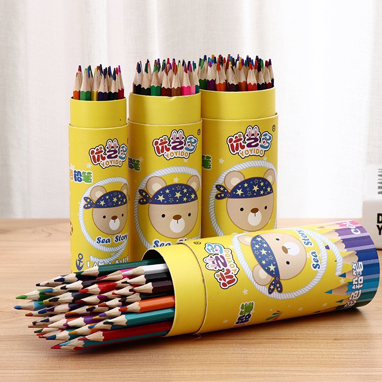 YOYIDO 24/36Pcs Color Pencil สีดินสอวาดรูป สีสวย สดใส ชัดเจน