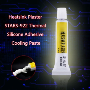 ภาพหน้าปกสินค้า2pcs STARS-922 Heatsink Plaster Thermal Silicone Adhesive Cooling Paste ที่เกี่ยวข้อง