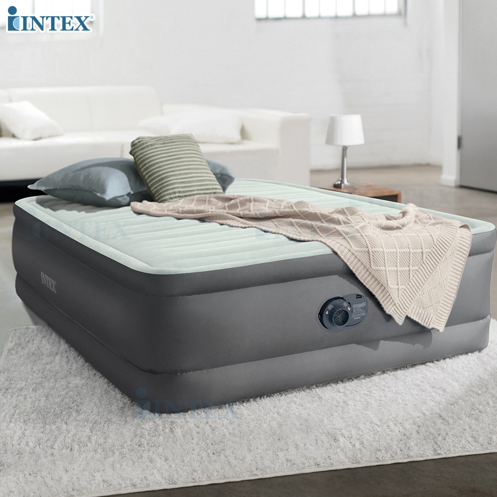 INTEX ที่นอน ที่นอนเป่าลม ที่นอนเป่าลมปั้มลมในตัว Prem Aire I