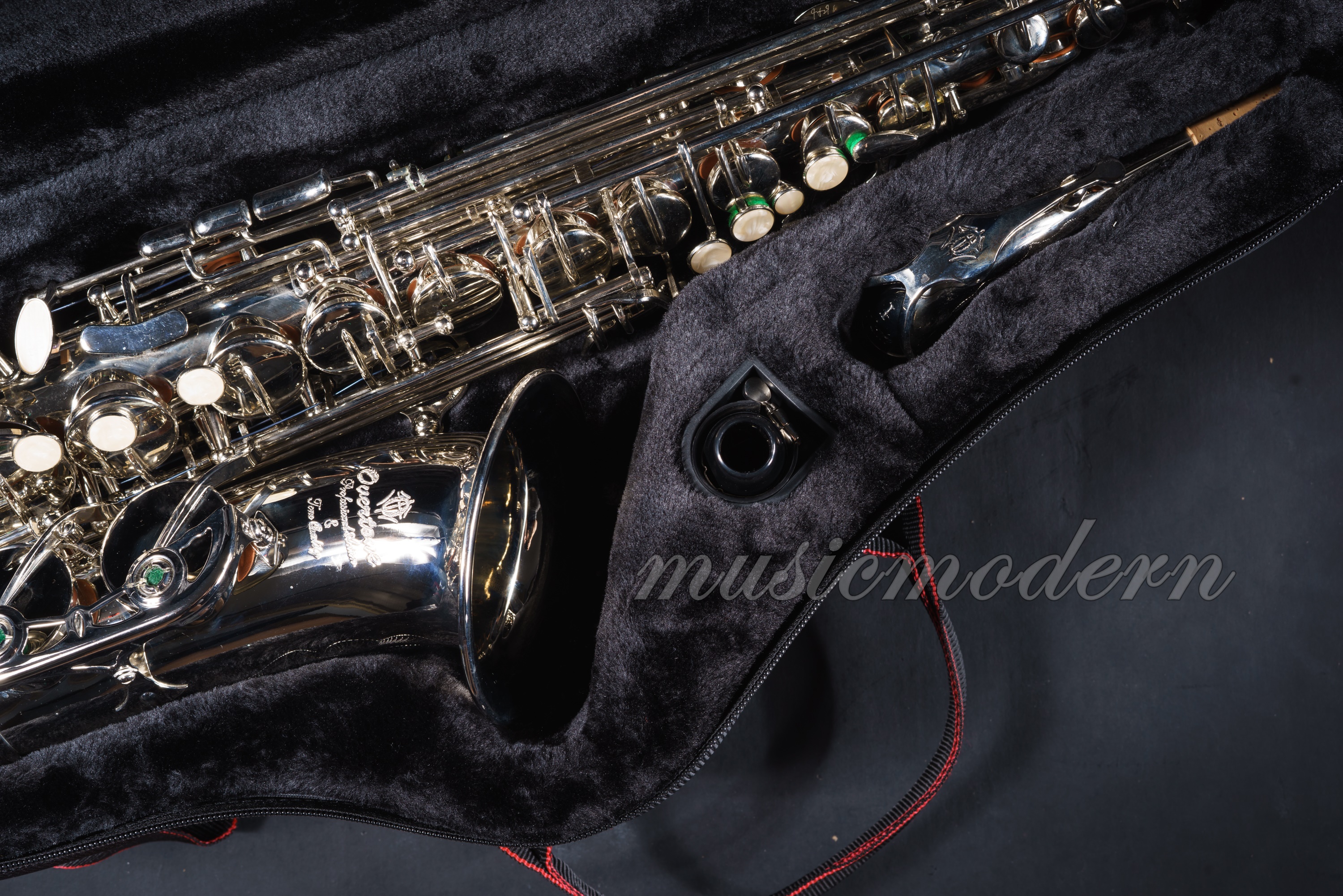 Overtone Alto Saxophone รุ่น gold lacquer OSA101 ( รุ่นขายดี ) Musicmodern ThaiPick