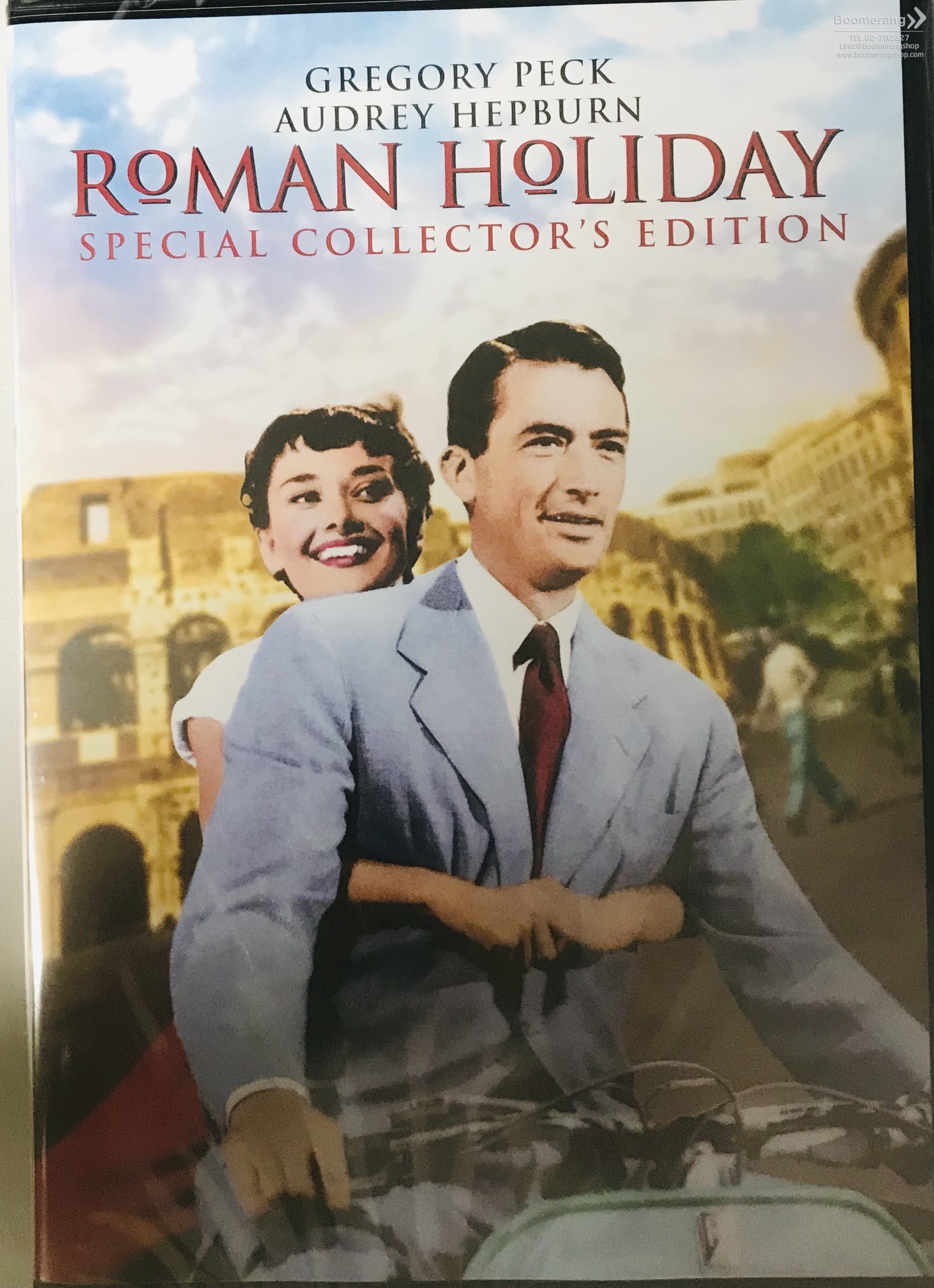 ดีวีดี Roman Holiday /โรมรำลึก (SE) (DVD มีซับไทย) (Boomerang)