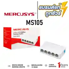 ภาพขนาดย่อของภาพหน้าปกสินค้าMERCUSYS MS105 5-Port 10/100Mbps Desktop Switch ประกัน 1ปี จากร้าน IT MALL. บน Lazada ภาพที่ 8