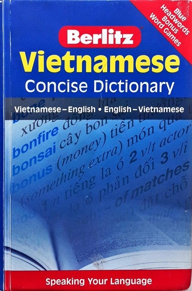 BERLITZ VIETNAMESE CONCISE DICTIONARY (PAPERBACK) /  Ed/Yr: 1/2007 / ISBN: 9789812680228