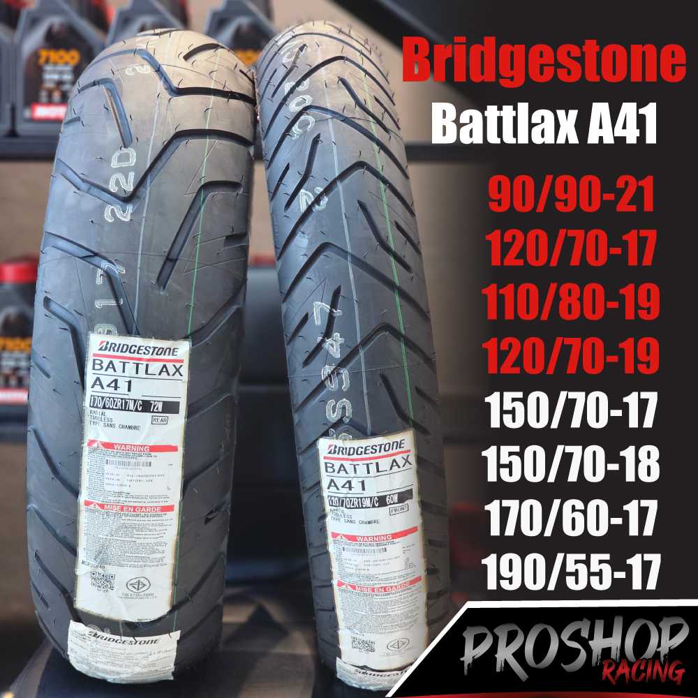 Lốp Bridgestone Battlax A41 cho CB500X Tenere, V-strom650, F700gs, Tiger800