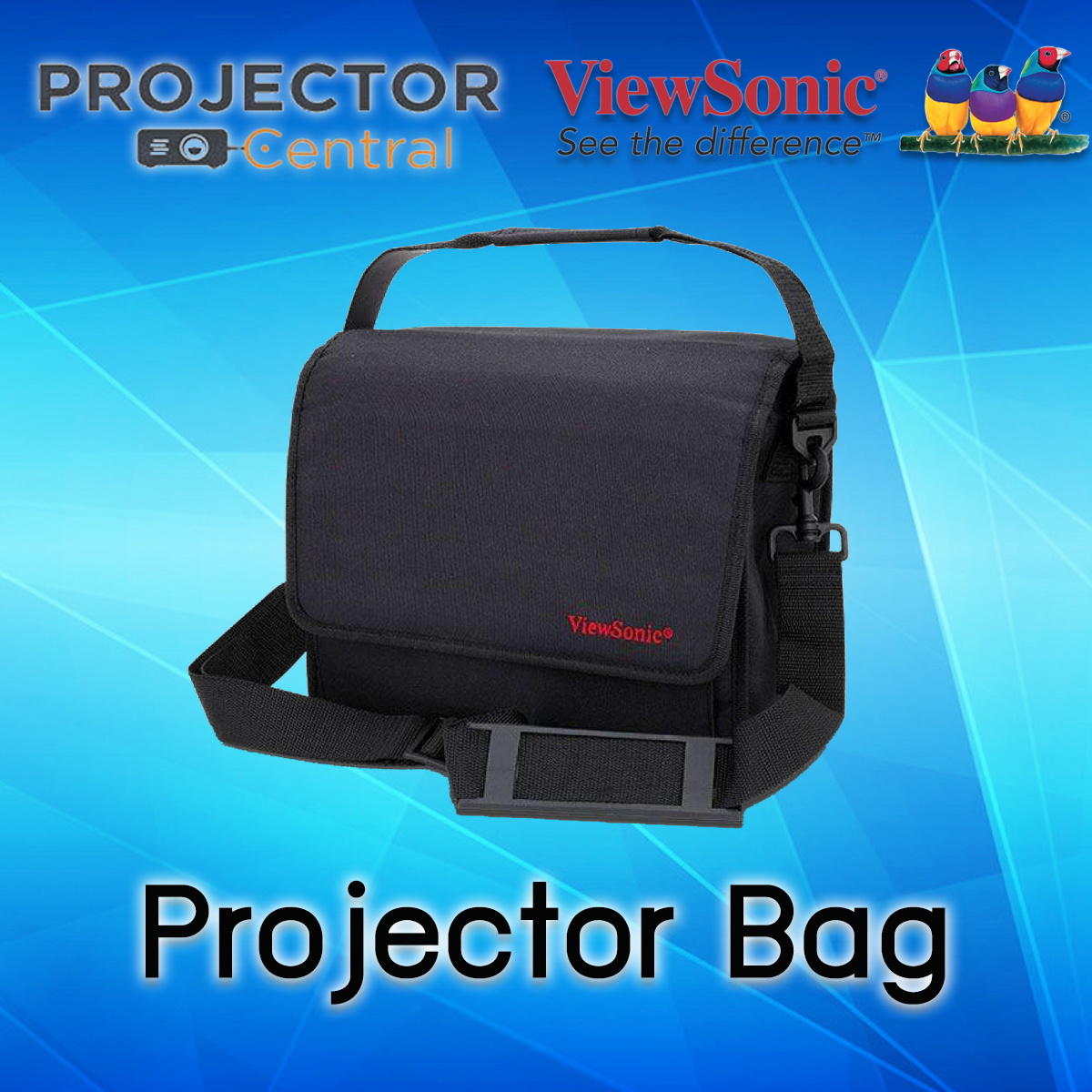 Projector Bag Viewsonic กระเป๋าใส่โปรเจคเตอร์ (ส.24.5 ก.30 หนา 14.5 ซม.)
