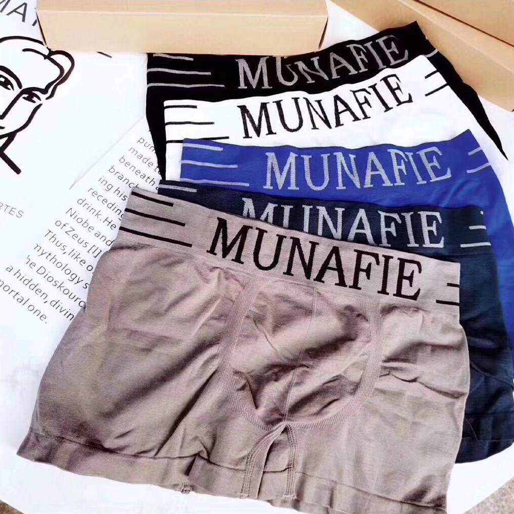 โปรโมชั่น 【จัดส่งทันที】Munafie กางเกงในชาย MUNAFIE Boxerชาย กางเกงชั้นใน กางเกงในผู้ชาย ลดกระหน่ำ ชุด ชั้น ใน ผู้ชาย กางเกง ใน ลูกไม้ ผู้ชาย ชุด ชั้น ใน ชาย ของ แท้