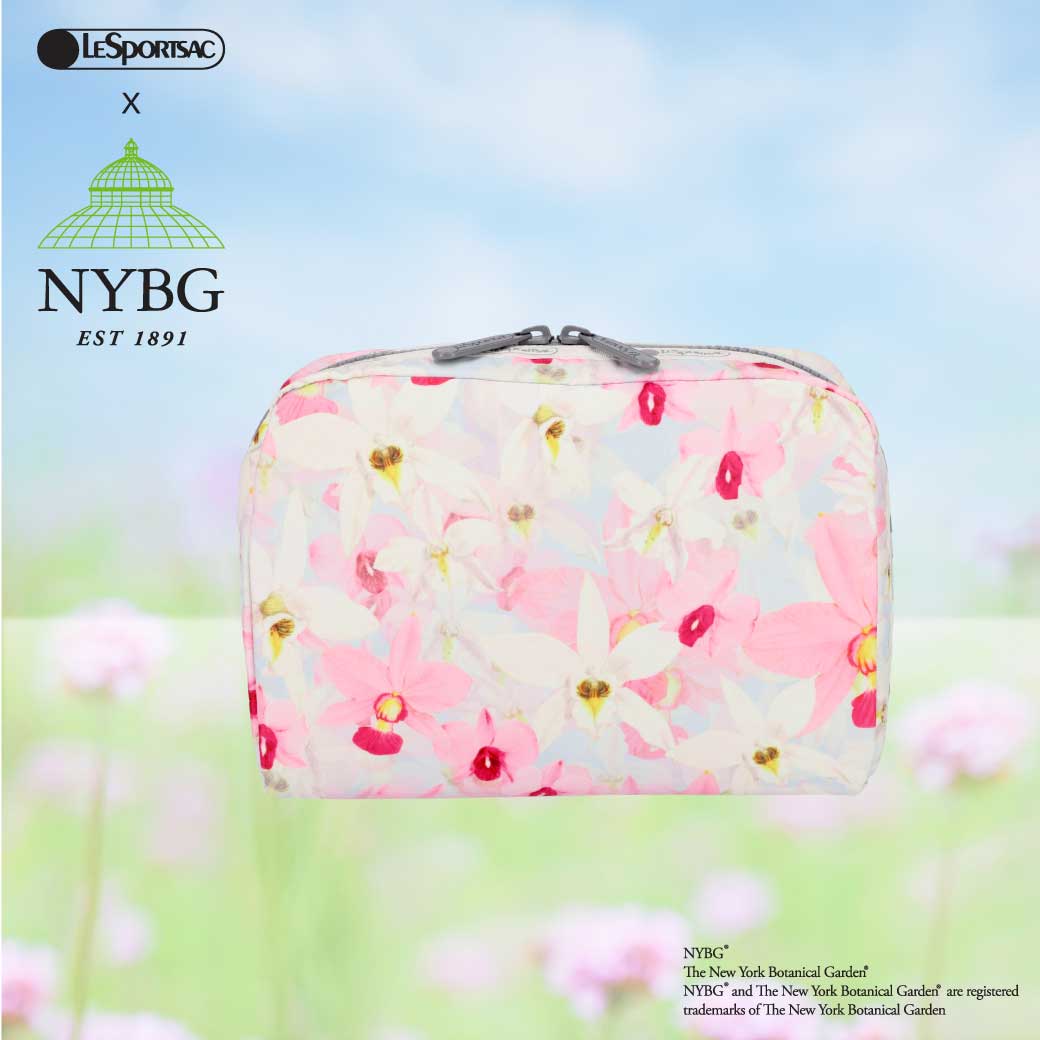 Lesportsac Extra Large Rectangular Cosmetic Bag กระเป๋าเครื่องสำอาง