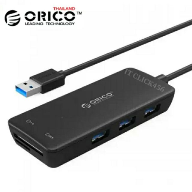 ORICO H3TS-U3 3 Ports USB3.0 Hub+Card Reader