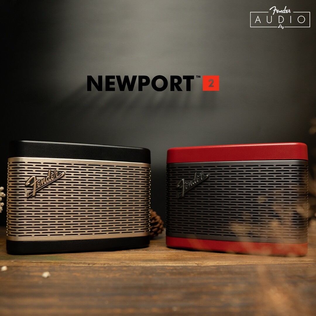 [โค้ดลดเพิ่ม 250.-] FENDER ลำโพง Newport 2 Bluetooth Speaker - 2 สี 4 แบบ