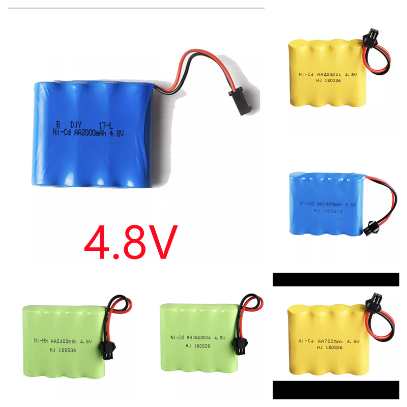 ถ่า หมวดหมู่สินค้านชาร์จแบตเตอรี่รถบังคับ ขนาด4.8V