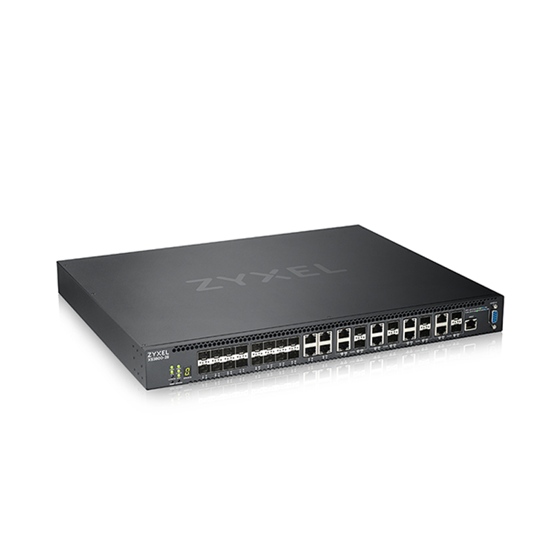 Zyxel XS3800-28 / 28-port 10GbE L3 Aggregation Switch ราคา 137,550 บาท*ส่งฟรี