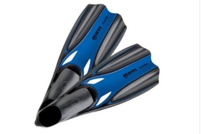 Fins for juniors - Blue, black Fins for juniors - Blue, black