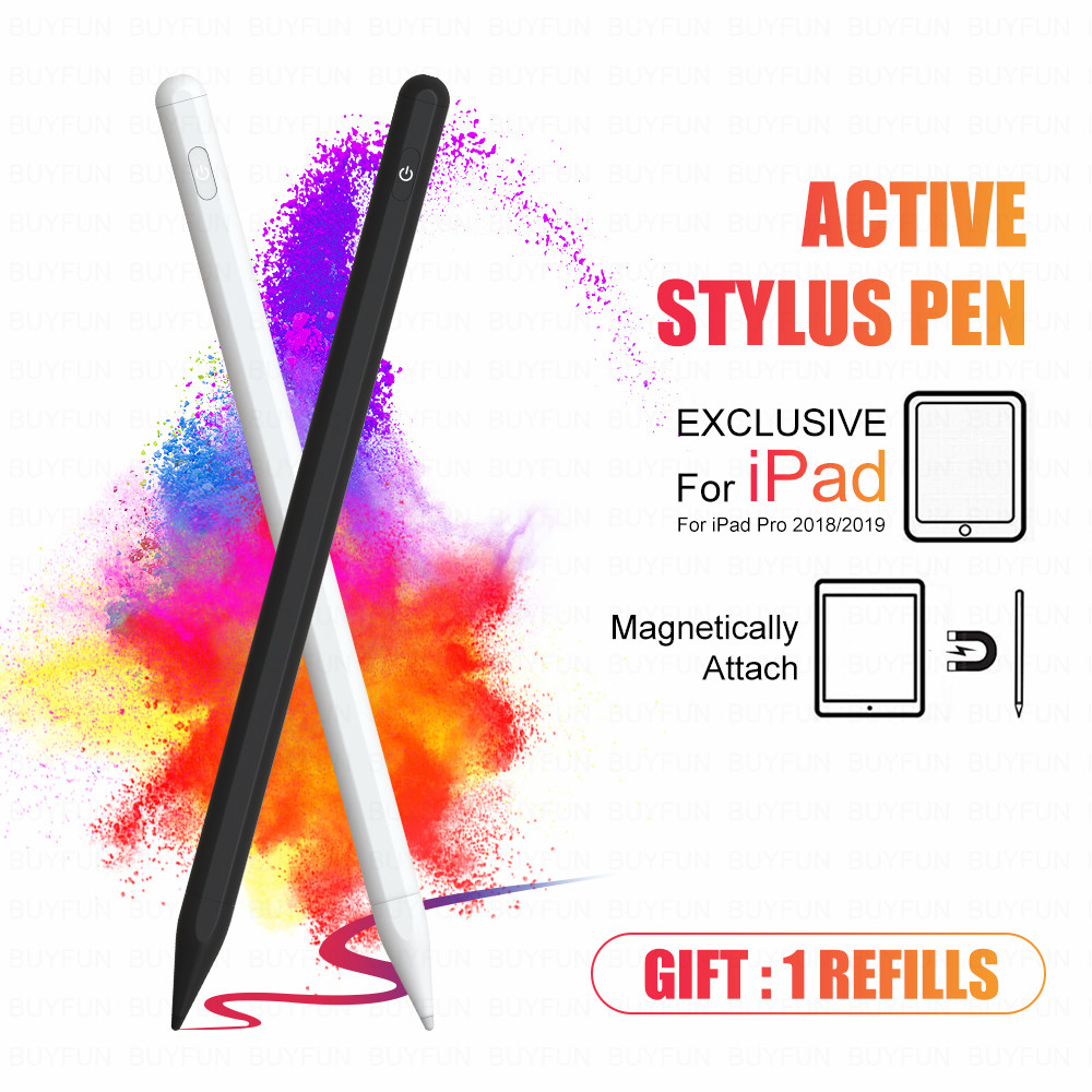 Chigoo 12th Gen ปากกาสไตลัส Stylus Pen ปากกาทัชสกรีน ปากกาเขียนหน้าจอ ปากกาโทรศัพท์ 1 หัวใน 1 ด้าม ปากกาสไตลัส ปากกาไอแพด รุ่น Apple Pencil stylus ipad gen7,gen8 2019 apple pencil2 10.2 9.7 2018 Air 3 Pro Air 4 11 2020 12.9 (ส่งจากไทยทุกวัน)