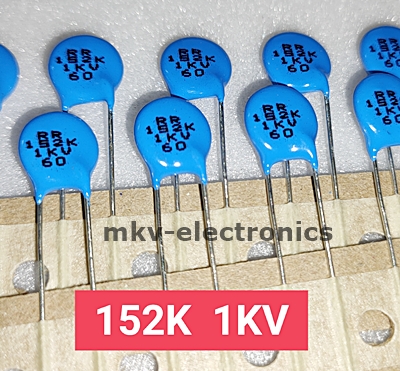 Конденсатор 152k 1kv