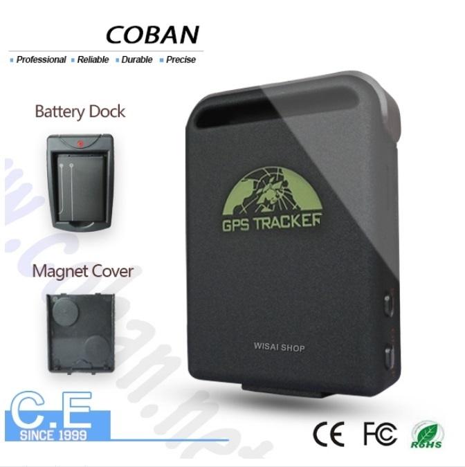 Coban อุปกรณ์ติดตามรถ/บุคคล GPS TK102B (Multiple Sleep Modes) ฟรี Web Platform เพื่อดู Online Realtime เป็นเวลา 10 ปี