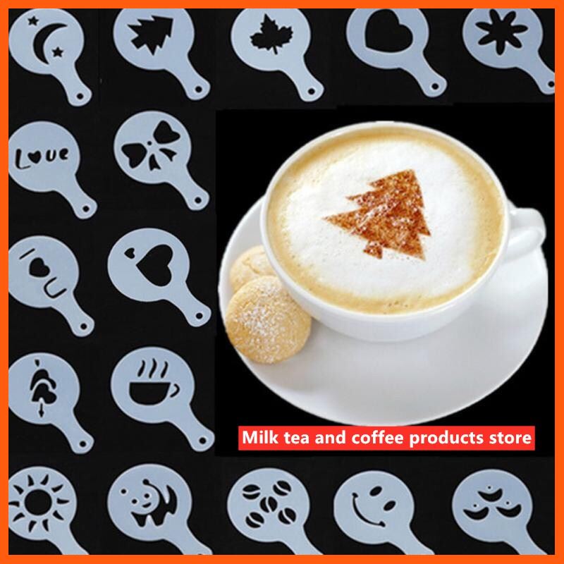 Best Quality Coffee Art 16Pcs/set ***สินค้าพร้อมส่ง*** อุปกรณ์เครื่องใช้ไฟฟ้า Electrical equipment เครื่องใช้ไฟฟ้าครัวเรือนHousehold electrical appliancesอุปกรณ์เครื่องใช้ในครัว Kitchen equipment