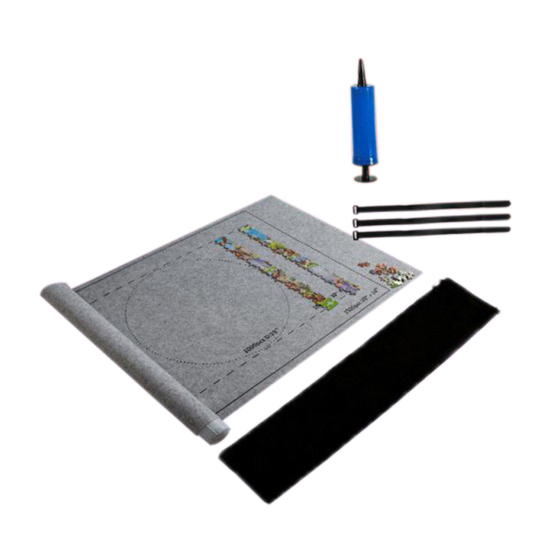 Portable Puzzles Mat Jigsaw Roll Felt Mat Play Storage Mat,Puzzles