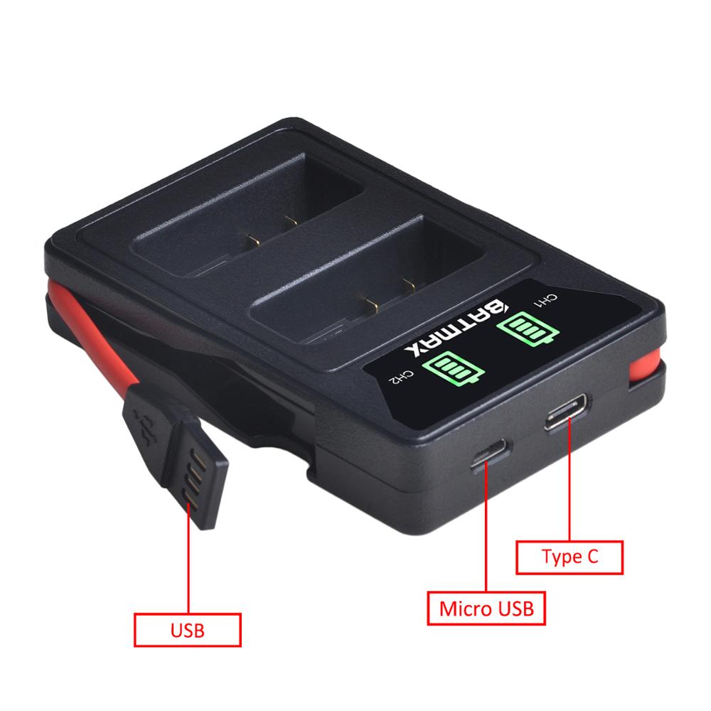 2X battery + charger Nikon ENEL14 ENEL14A enel14 enel14a enel14 เเบต