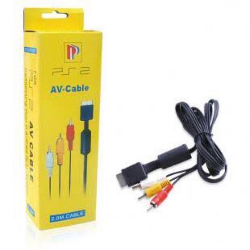 สาย AV PS2 (AV Cable)(AV Ps.2)(ps2 cable) Lazada.co.th