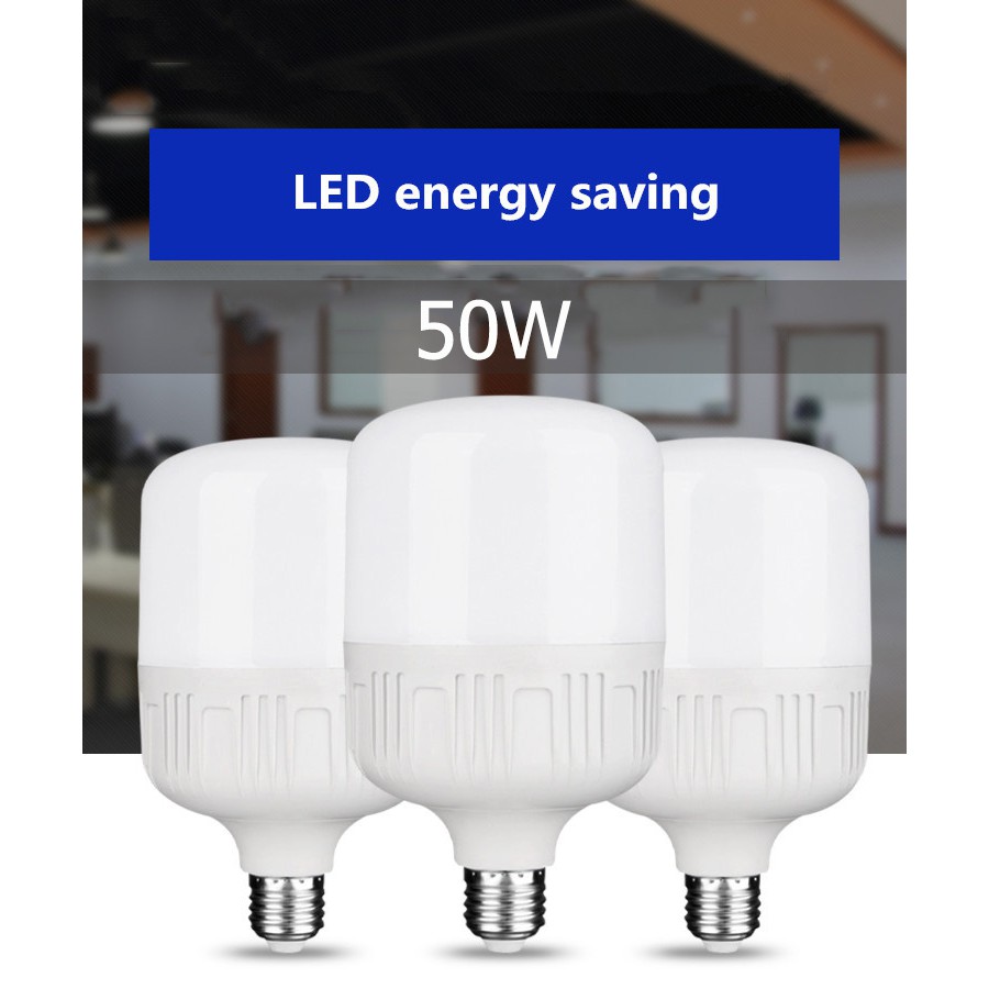 OTOKO หลอด LED Bulb light หลอดไฟ LED 30W/40W/50W ขั้ว E27 ซุปเปอร์สว่าง สีขาว