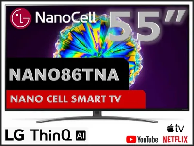LG NanoCell 4K Smart TV รุ่น 55NANO86