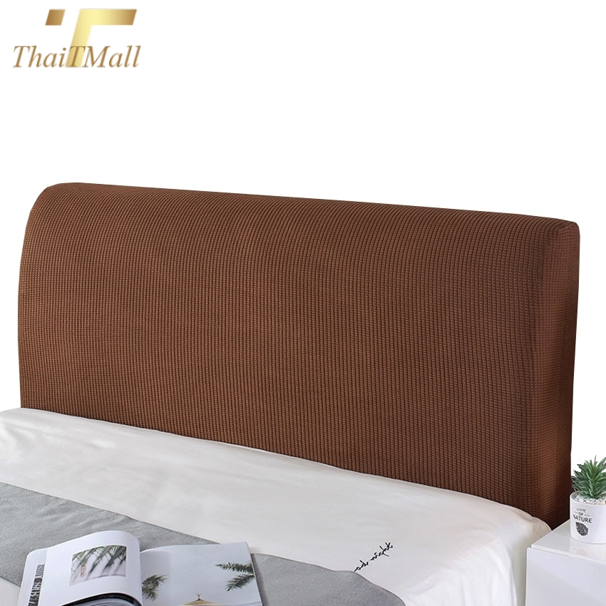 ThaiTeeMall-พร้อมส่งจากไทย ผ้าคลุมหัวเตียง 5 ฟุต 6 ฟุต ผ้าโพลีเอสเตอร์ มี 2 ขนาดไซส์เตียง Bed Headboares รุ่น QY-158