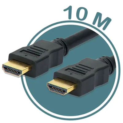 สาย TV HDMI 10 เมตร สายถักรุ่น HDMI 10M CABLE 3D FULL HD 1080P