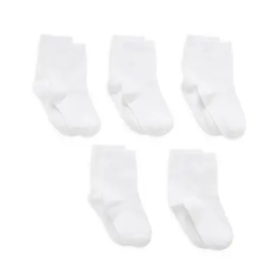 mothercare white ankle socks - 5 pack NA539