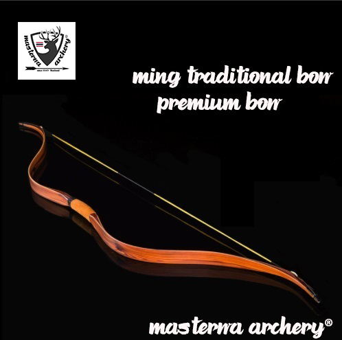 ธนูหมิง ไดนาสตี้ พรีเมี่ยม Ming Dyanasty Traditional bow ไม้โอ๊คแดง