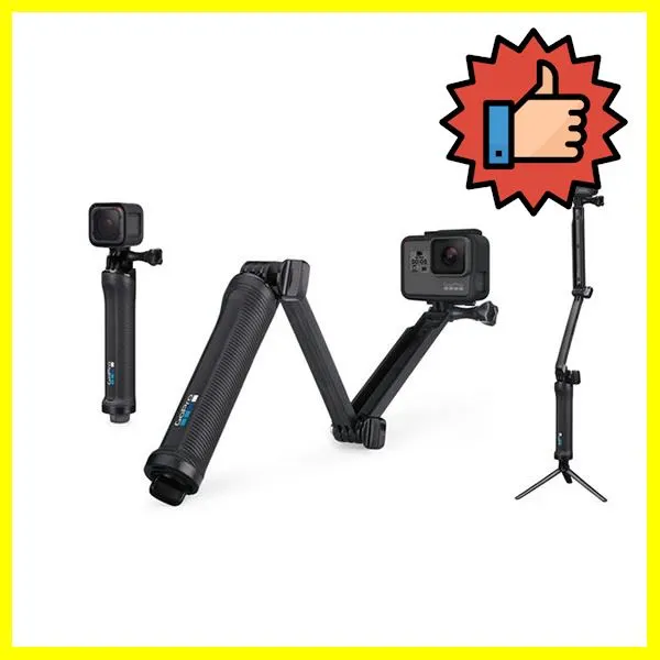 ไม้เซลฟี่ โกโปรแท้ 3 Way Grip | Arm | Tripod กล้องติดรถ กล้องวงจรปิด กล้องรักษาความปลอดภัย กล้องกันน้ำ สมาร์ทวอทช์ เดินทาง กล้องวงจรปิด ไม้เซลฟี่ GoPro Wifi 4k HD