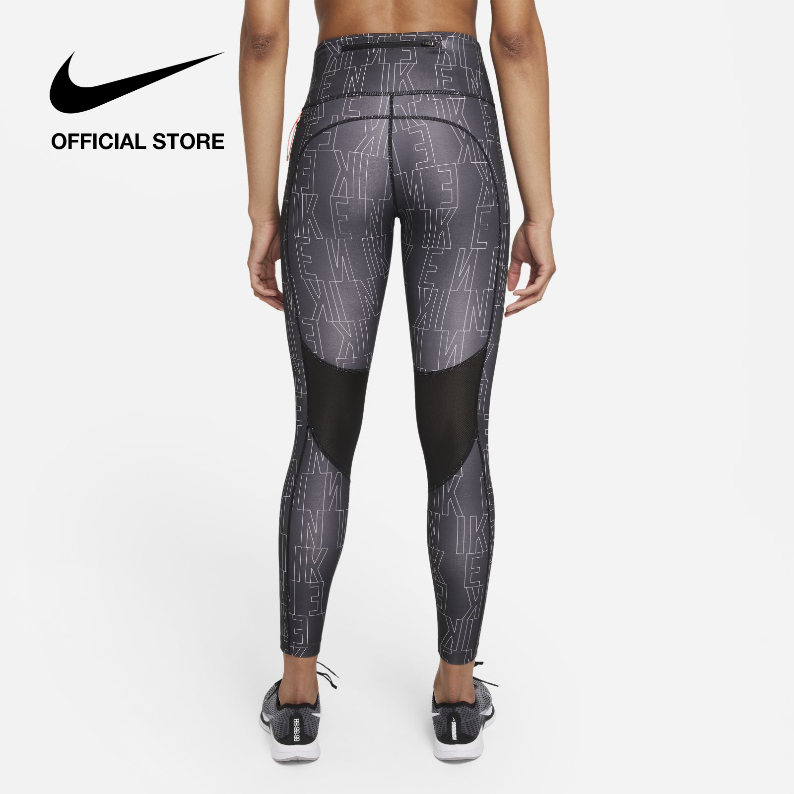 Nike Women's Dri-FIT Run Division Epic Fast Mid-Rise Running Leggings - Black ไนกี้ เลกกิ้งวิ่งผู้หญิง เอวปานกลาง ดรายฟิต รัน ดิวิชั่น อิพิค ฟาสต์ - สีดำ