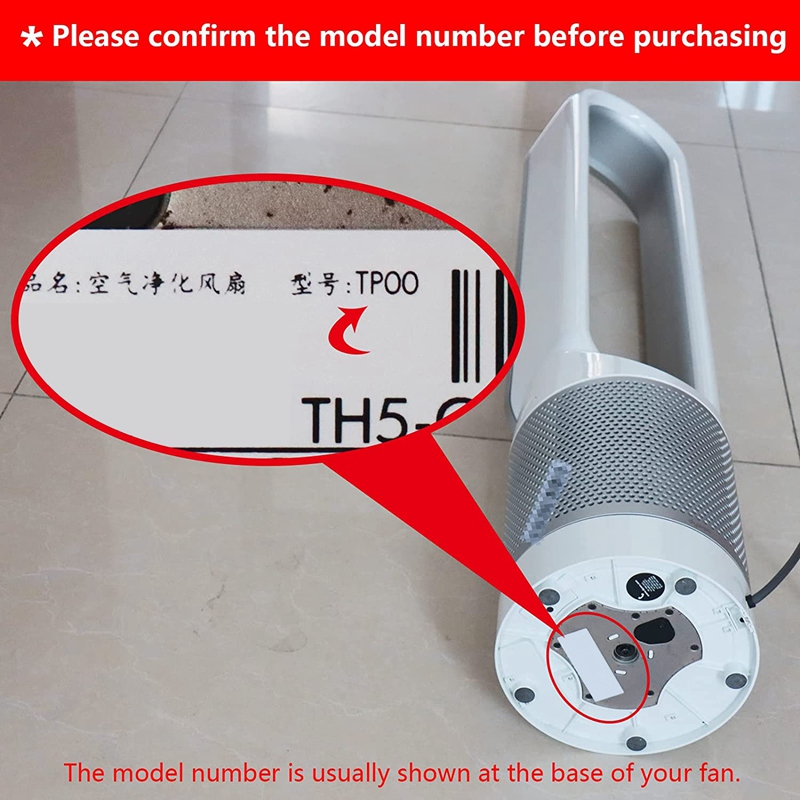 Replacement Remote Control for Dyson Pure Cool Link DP01 DP03 TP02 TP03 Air Purifier Bladeless Fan Remote Control