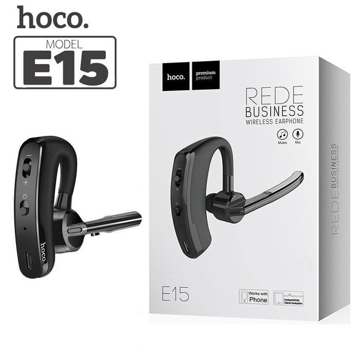 Hoco Bluetooth Earphone หูฟังบลูทูธไร้สายรุ่น E15 ของแท้ 100%