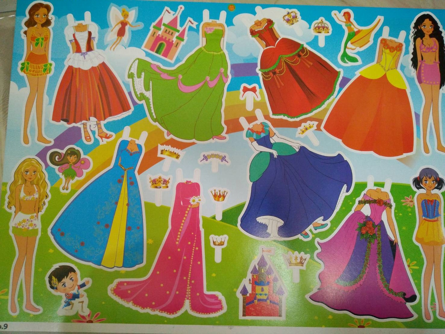 ตุ๊กตากระดาษ ตุ๊กตากระดาษสีสวยหลากหลายแบบน่ารักๆ 12 แผ่น สีสวยสด  พร้อมส่งค่ะ | Lazada.co.th