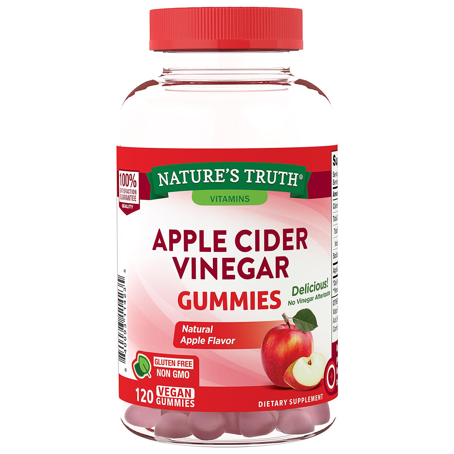 nature's truth apple cider vinegar 120 gummies Lazada.co.th