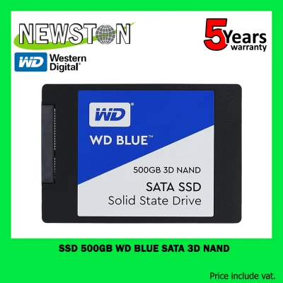 SSD(เอสเอสดี) 500GB WD BLUE SATA 3D NAND