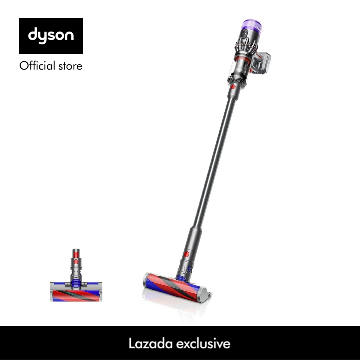 Dyson Micro 1.5 kg (Nickel/Nickel) Cord-Free Vacuum Cleaner เครื่องดูดฝุ่นไร้สาย ไดสัน