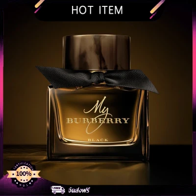 BURBERRY ของแท้ค่ะ My Burberry Black Parfum 90ml น้ำหอมสำหรับผู้หญิง With Box
