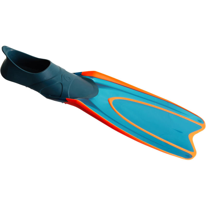 ตีนกบเพื่อการดำน้ำด้วยท่อหายใจสำหรับผู้ใหญ่รุ่น Adult Swimming Fins Snorkelling Free Diving Freediving Flippers