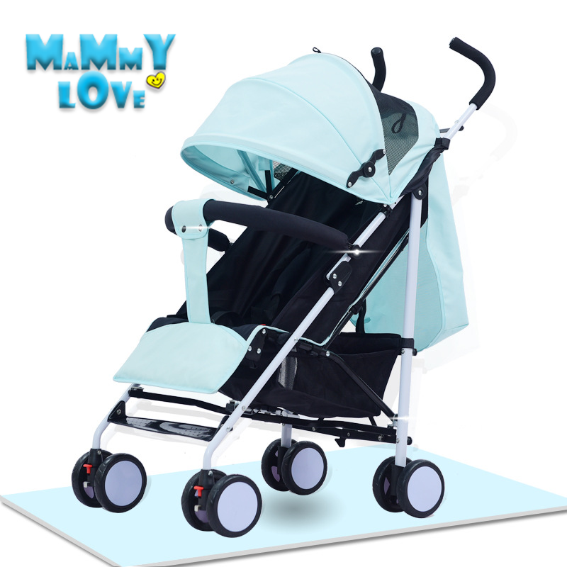 Mammy love Baby gear Strollers Prams รถเข็นเด็ก น้ำหนักเบา พกพาสะดวก นั่งได้นอนได้ สามารถแกะพับได้ รถเข็นของเด็กทารก