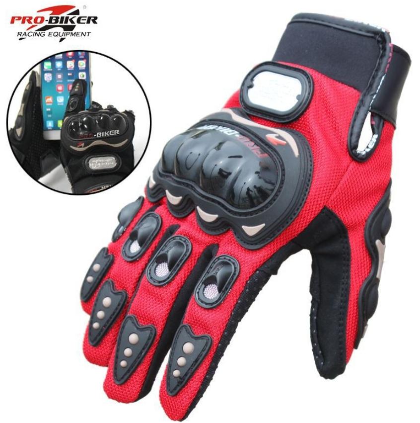 ถุงมือ Probiker ทัชกรินได้ ไม่ต้องถอดถุงมือ