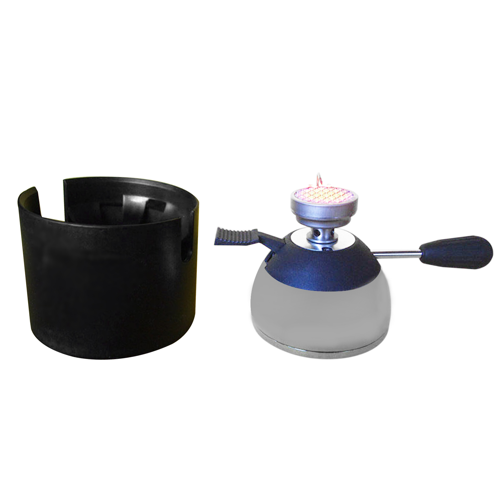 Mini Camping Stove Butane Gas Burner with Refill Rack and Furnace Stand