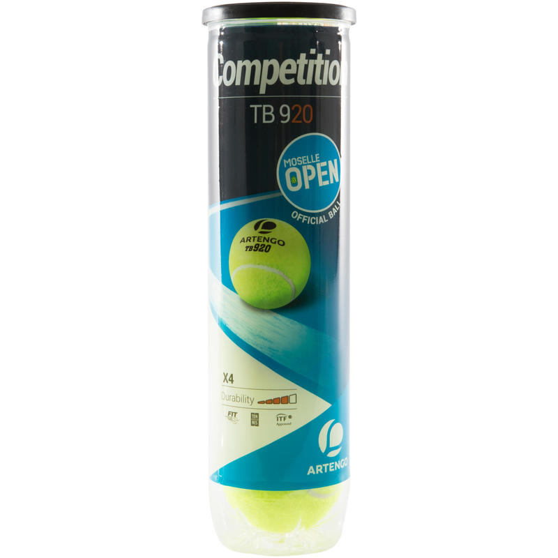 Tennis Ball TB920 4-Pack - Yellow
