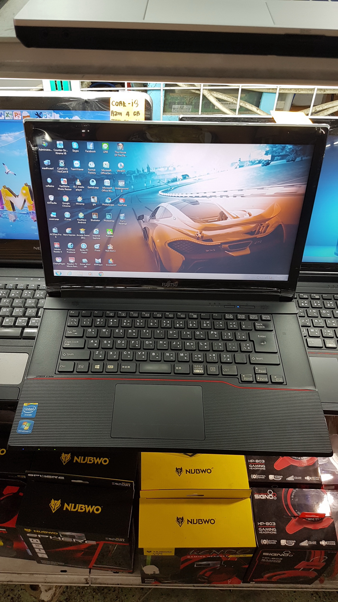 Notebook Fujitsu A553/A561