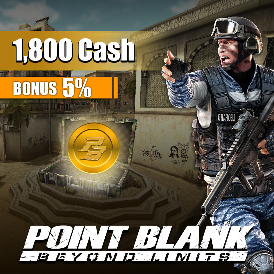 Pointblank official PB Cash 1800 - ZEPETTO THAILAND
