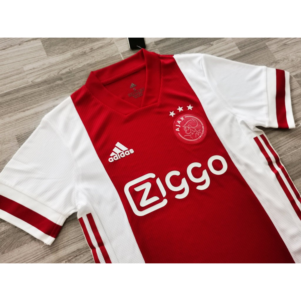 โปรโมชัน AJAX AMSTERDAM home kit 2020/21 เสื้ออาแจ็ก อัมสเตอร์ดัม เหย้า 2020/21 ราคาถูก ฟุตบอล
