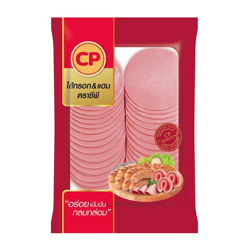 ซีพี โบโลน่าหมู 500 กรัม/CP Bologna pork 500 G.
