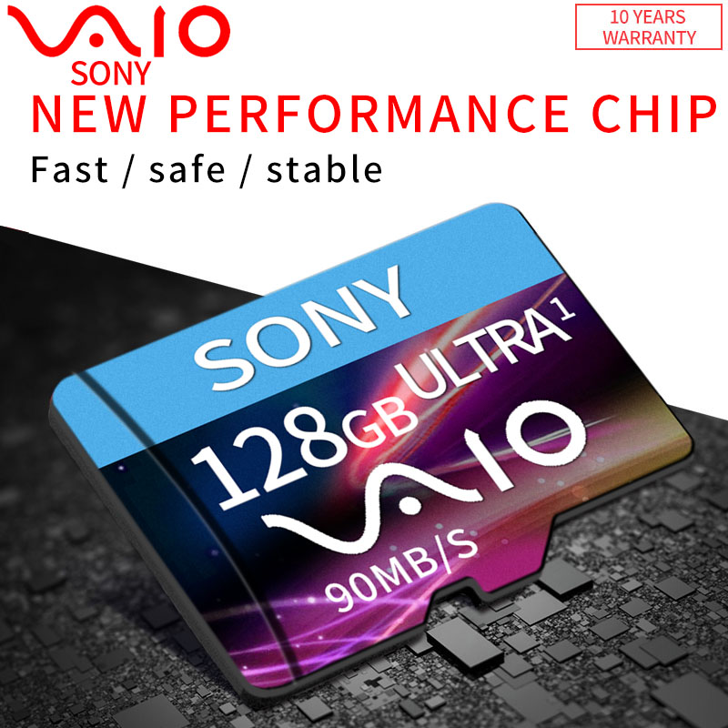 SONY SD Card 32GB 64GB 128GB Class10 Micro SDHC TF Memory Cards