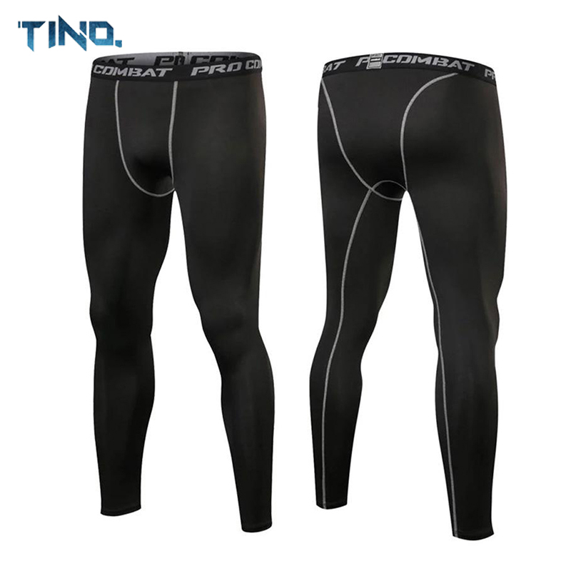 TINO. กางเกงกีฬา PRO COMBAT กางเกงจ็อกกิ้ง กระชับกล้ามเนื้อ กางเกงรัดรูป Running Compression Pants Tights[สินค้าพร้อมส่ง / กทม]